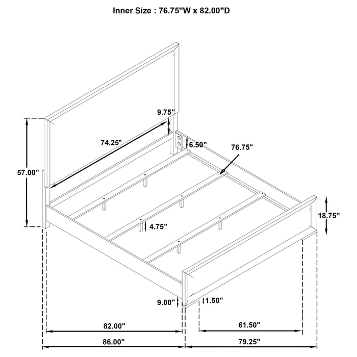 Gracemont Panel Bed - All Brands Furniture (NJ)