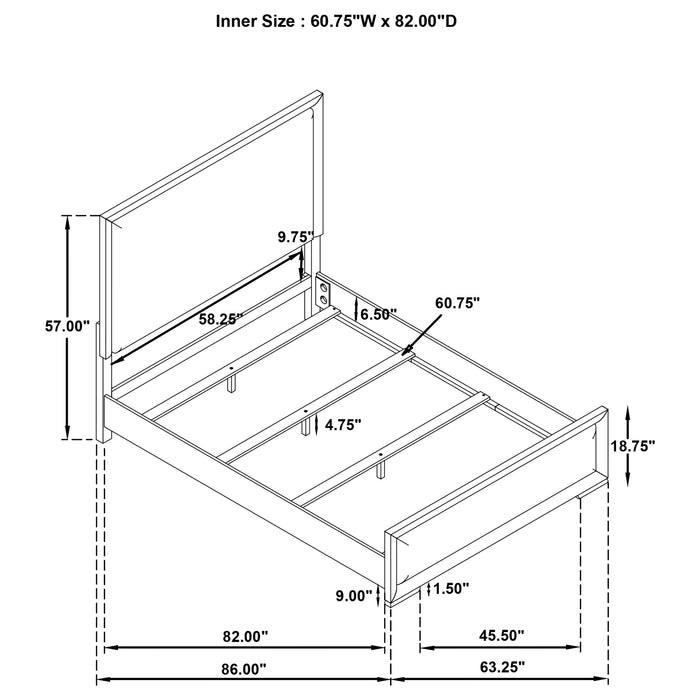 Gracemont Panel Bed - All Brands Furniture (NJ)