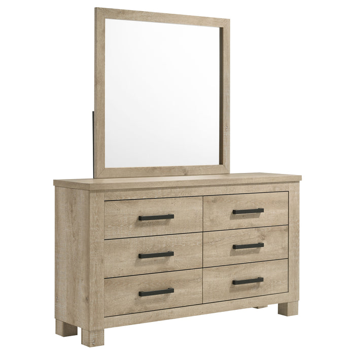 Oakglen Dresser With Mirrors - All Brands Furniture (NJ)