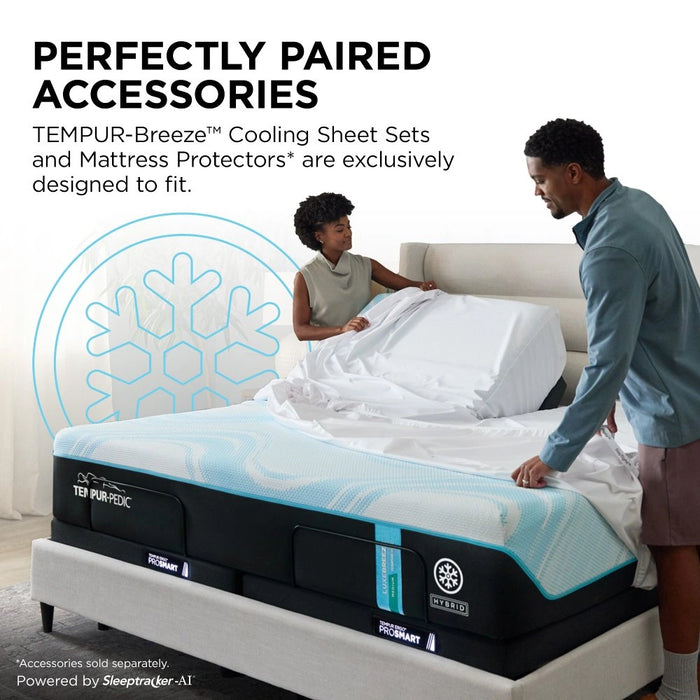 Tempur-LuxeBreeze Mattress - All Brands Furniture (NJ)