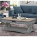 Parker House Americana Modern Cocktail Table with 2 Chairside Tables