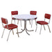 Retro 5 Pc Dining Sets - All Brands Furniture (NJ)