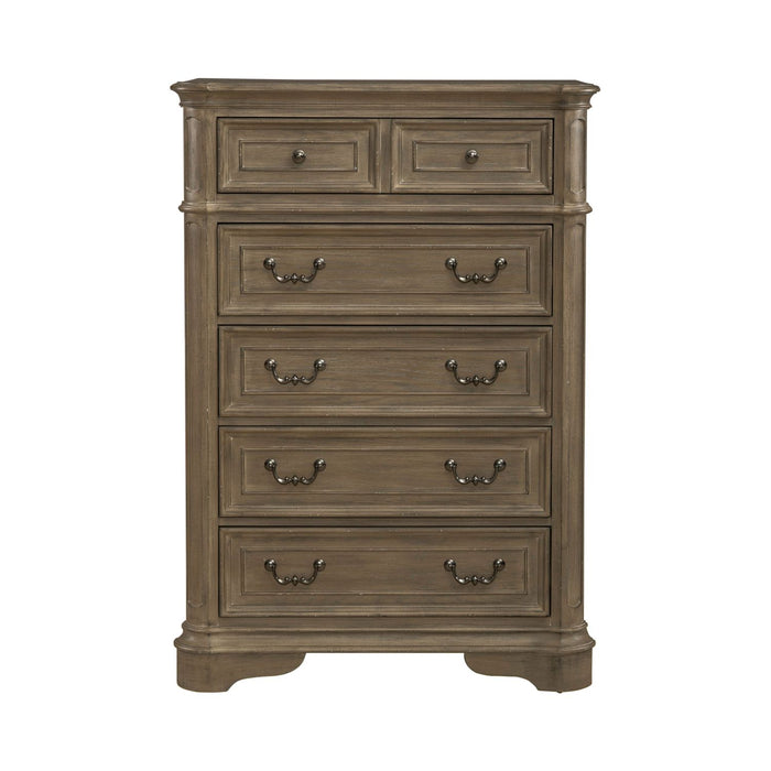 Magnolia Manor 5 Drawer Chest image