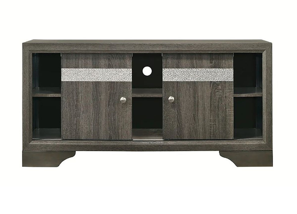 Crown Mark Furniture Regata TV Stand in Gray - All Brands Furniture (NJ)