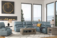 Parker Living Whitman - Powered By Freemotion 6 Piece Modular Power Reclining Sectional with Power Adjustable Headrests