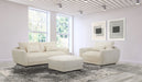 Parker Living Utopia - Mega Ivory 2 Seat Sofa with Lumbar Pillow