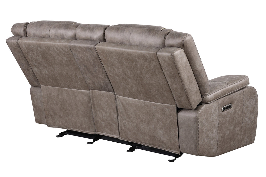 Parker Living Blake - Desert Taupe Manual Reclining Sofa and Loveseat