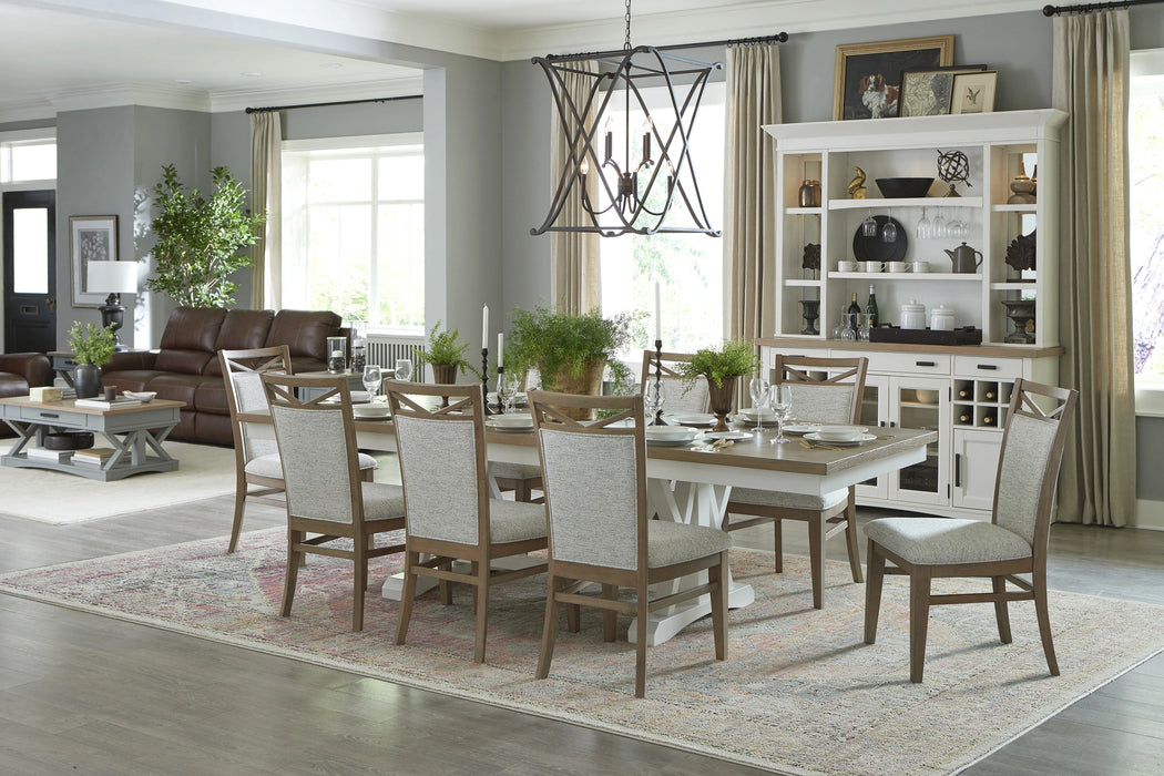 Parker House Americana Modern Dining Upholstered Dining Chair Two Pack