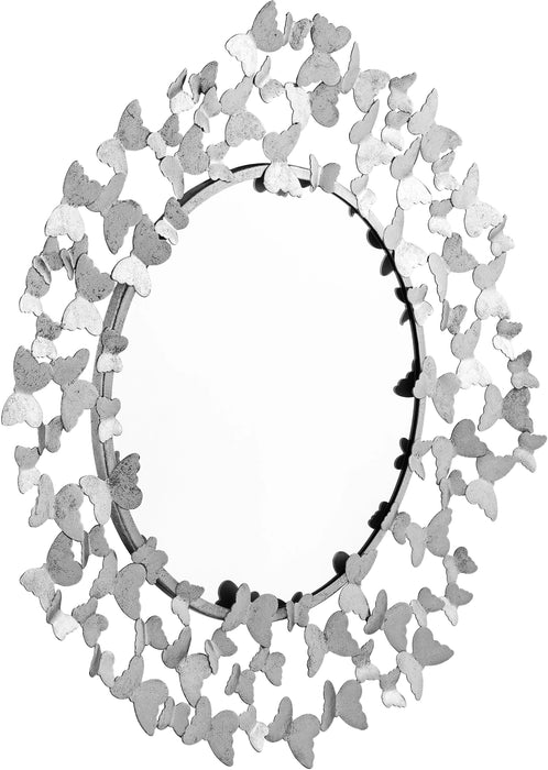 Butterfly Silver Mirror