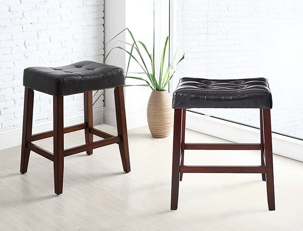 KENT SADDLE COUNTER STOOL ESPRESSO - All Brands Furniture (NJ)