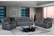 U7068/U7069 Grey 10 Pwr Rec Sofa/Pwr CRLS W/LED & Immerse Speakers