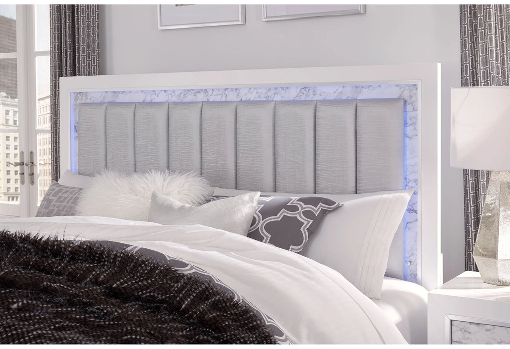 Santorini White Bed Group