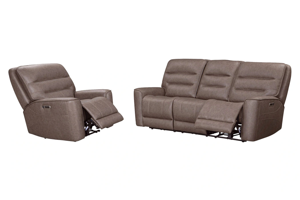 Parker Living Lawson - Sydney Brunette Zero Gravity Power Reclining Sofa and Recliner