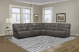 Parker Living Spartacus 6 Piece Modular Power Reclining Sectional with Power Adjustable Headrests