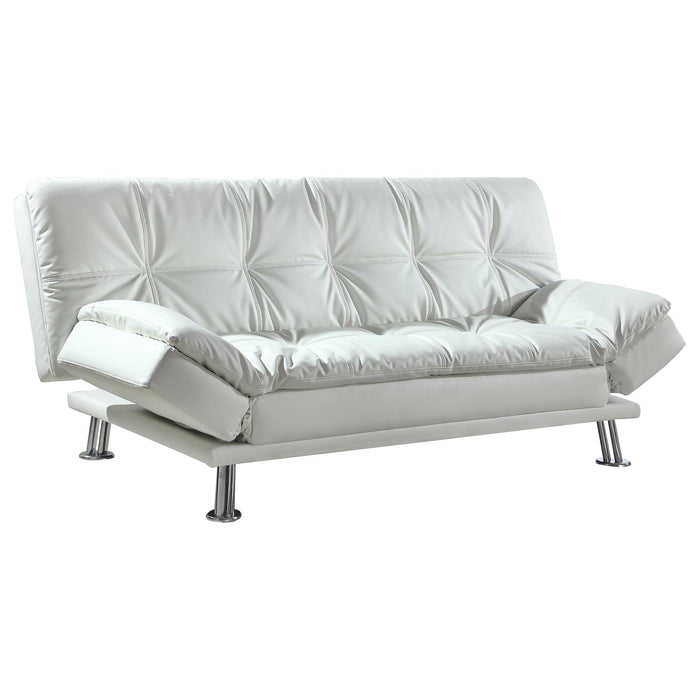Dilleston Tufted Back Upholstered Sofa Bed Grey - All Brands Furniture (NJ)