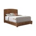 Laughton Hand-Woven Banana Leaf California King, E.King, & Queen Bed Amber - All Brands Furniture (NJ)