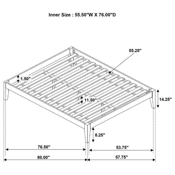 Hounslow Universal Platform Bed - All Brands Furniture (NJ)