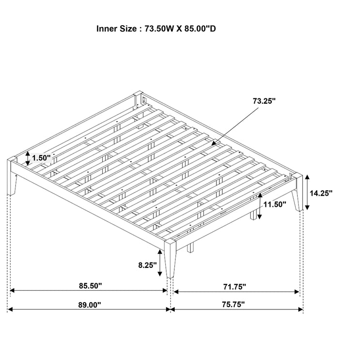 Hounslow Platform Bed Base - All Brands Furniture (NJ)