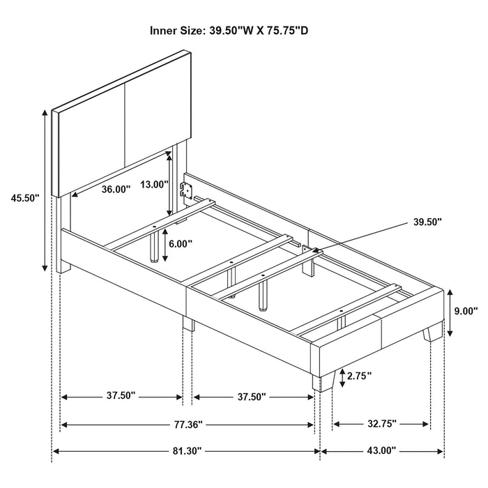 Dorian Panel Bed - All Brands Furniture (NJ)