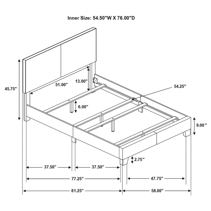 Dorian Panel Bed - All Brands Furniture (NJ)