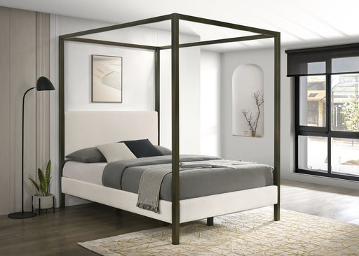 Monroe Canopy Panel Platform Bed - All Brands Furniture (NJ)