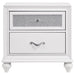 Barzini Bedroom Set White - All Brands Furniture (NJ)