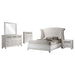 Barzini Bedroom Set White - All Brands Furniture (NJ)