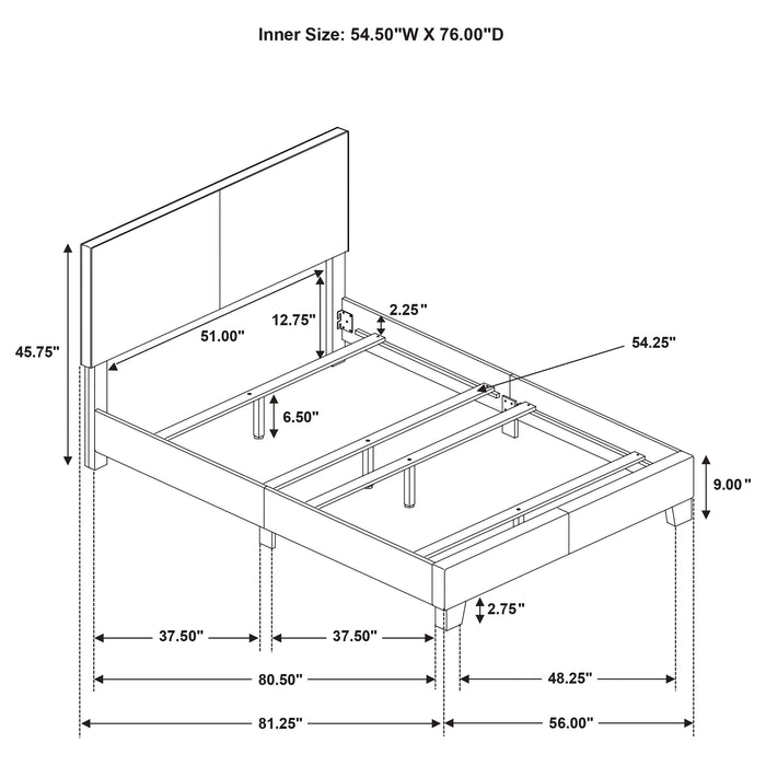 Dorian Panel Bed - All Brands Furniture (NJ)