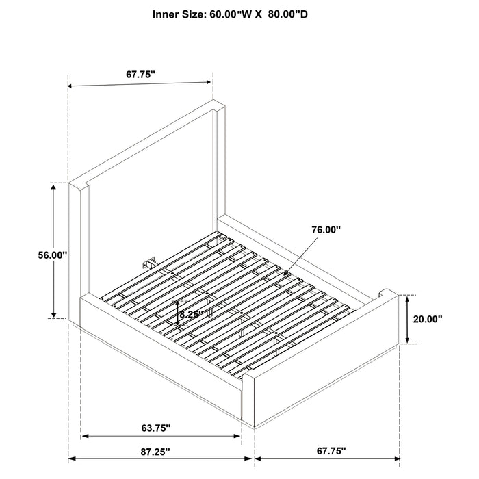 Nala Eastern King & Queen Bed - All Brands Furniture (NJ)