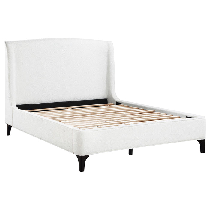 Mosby Wingback Platform Bed - All Brands Furniture (NJ)