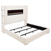 Tisdall Wingback Bed with Flame Visualizer - All Brands Furniture (NJ)
