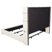 Tisdall Wingback Bed with Flame Visualizer - All Brands Furniture (NJ)