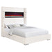 Tisdall Wingback Bed with Flame Visualizer - All Brands Furniture (NJ)
