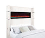 Tisdall Wingback Bed with Flame Visualizer - All Brands Furniture (NJ)
