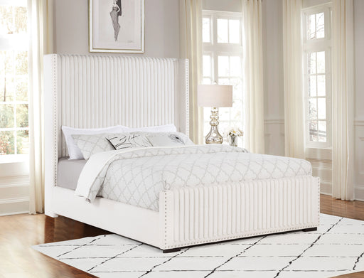Natasha Wingback Bed - All Brands Furniture (NJ)