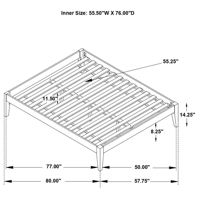 Hounslow Platform Bed Base - All Brands Furniture (NJ)