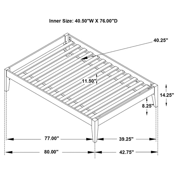 Hounslow Platform Bed Base - All Brands Furniture (NJ)