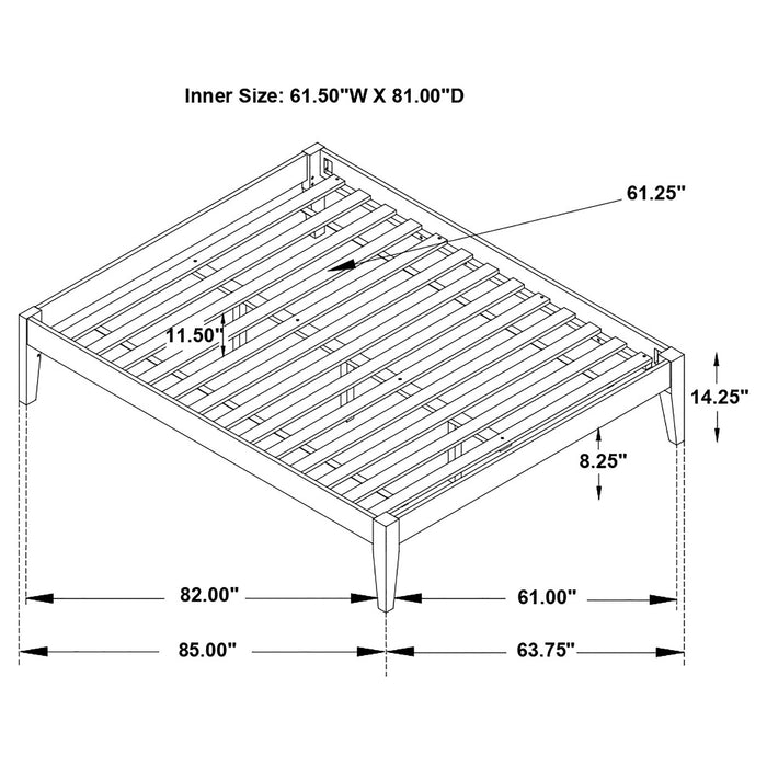 Hounslow Platform Bed Base - All Brands Furniture (NJ)