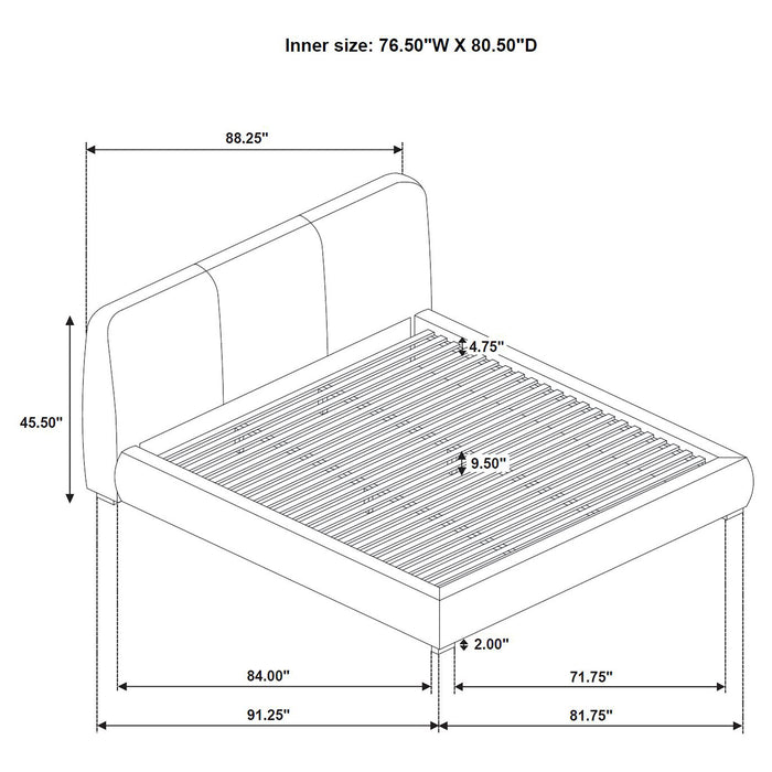 Mokena Panel Platform Bed - All Brands Furniture (NJ)