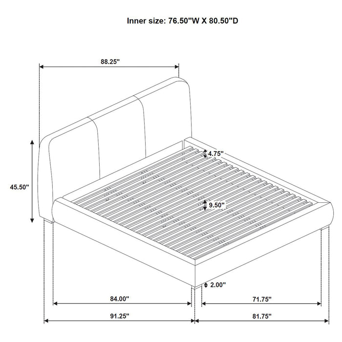 Mokena Panel Platform Bed - All Brands Furniture (NJ)