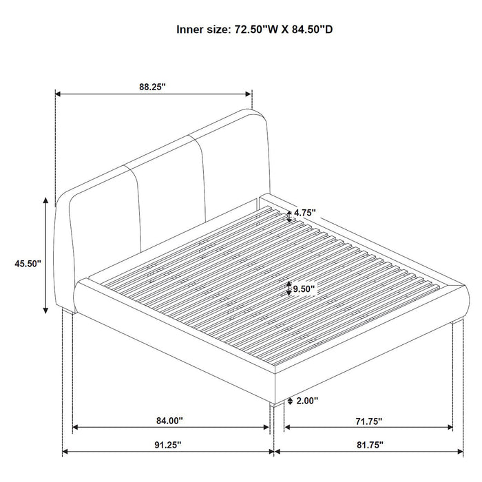 Mokena Panel Platform Bed - All Brands Furniture (NJ)