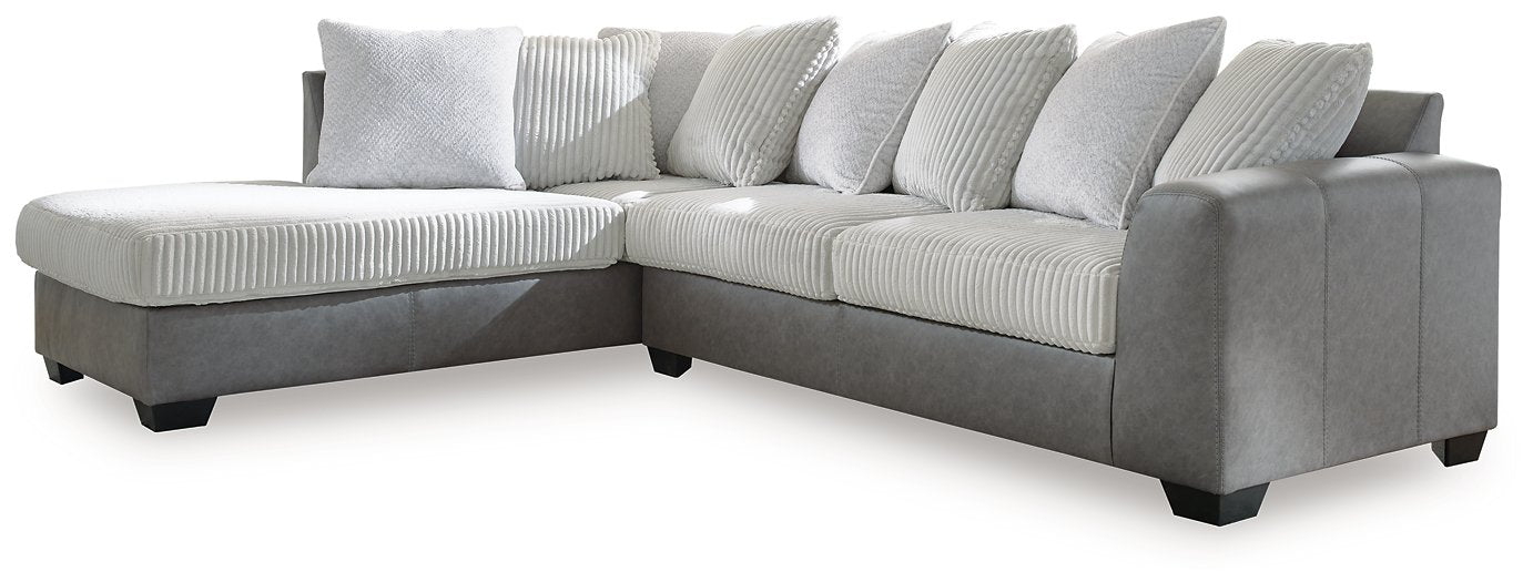 Clairette Court Sectional with Chaise - All Brands Furniture (NJ)