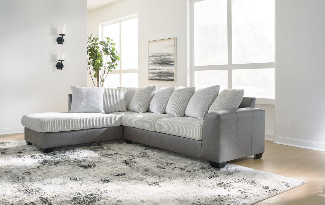 Clairette Court Sectional with Chaise - All Brands Furniture (NJ)