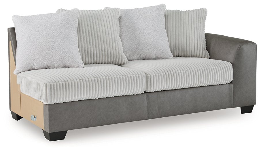 Clairette Court Sectional with Chaise - All Brands Furniture (NJ)