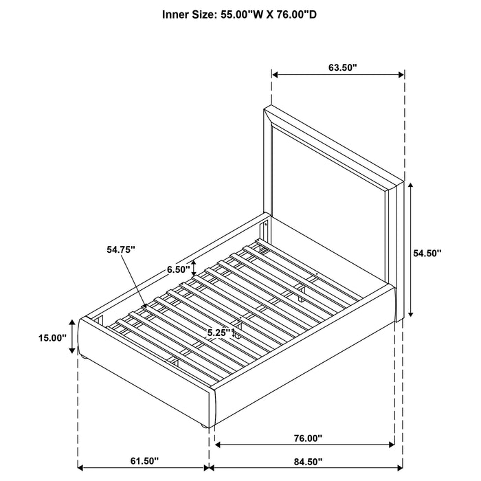 Lawson Panel Platform Bed - All Brands Furniture (NJ)