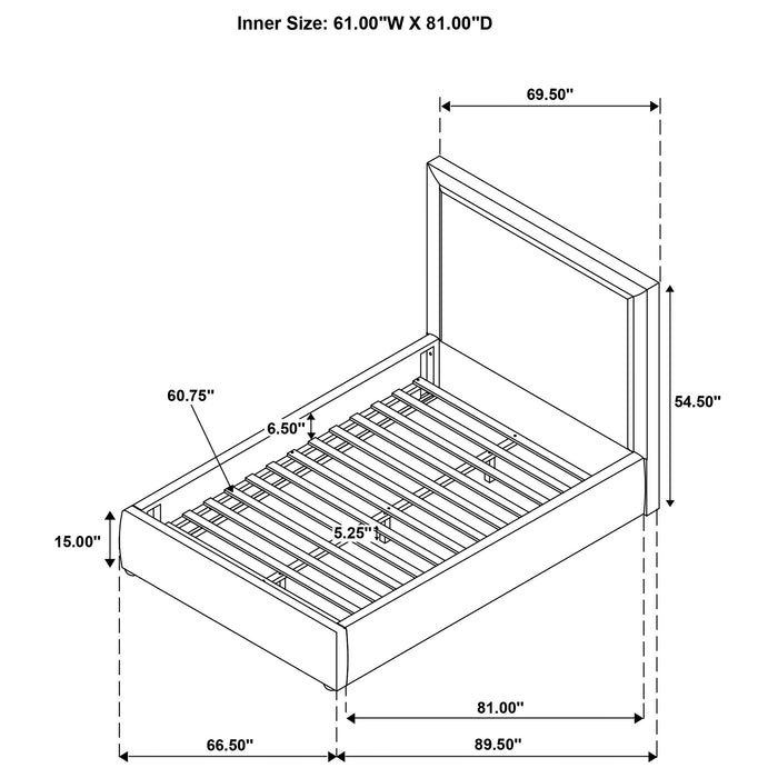 Lawson Panel Platform Bed - All Brands Furniture (NJ)