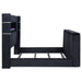 Tisdall Wingback TV Bed with Flame Visualizer - All Brands Furniture (NJ)