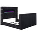 Tisdall Wingback TV Bed with Flame Visualizer - All Brands Furniture (NJ)