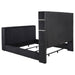 Tisdall Wingback TV Bed with Flame Visualizer - All Brands Furniture (NJ)