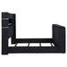 Tisdall Wingback TV Bed with Flame Visualizer - All Brands Furniture (NJ)